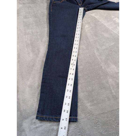 Old Navy The Flirt Jeans Women's 4 Petite Blue Denim Skinny Low Rise - Picture 10 of 11